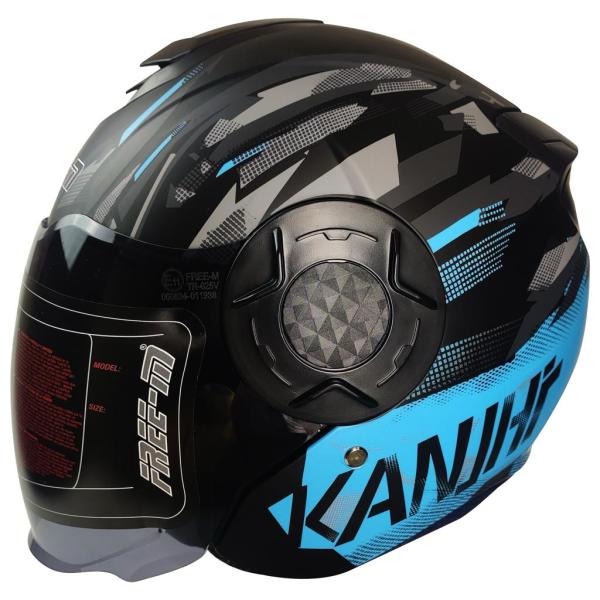 kask free-m 665 ( mat turkuaz )
